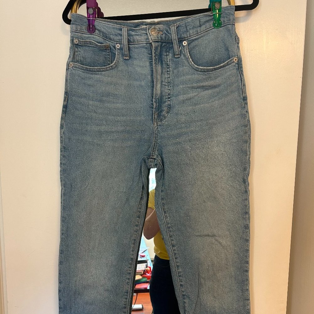 Madewell Perfect Vintage Slim Straight Leg Jean - Size 27